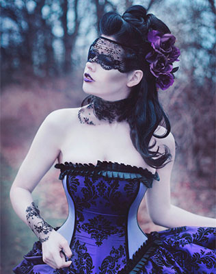 платье невесты в стиле стимпанк