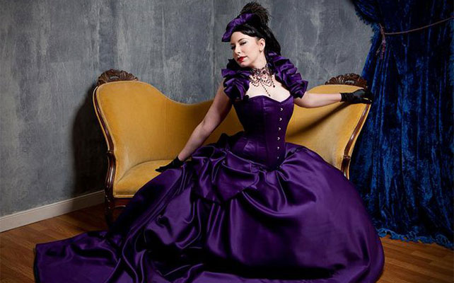 платье невесты в стиле стимпанк