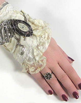 перчатки невесты в стиле стимпанк