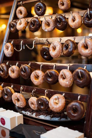 Стена из пончиков: 30 лучших идей для свадьбы 