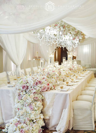 Декор по-американски: свадьба в стиле Карен Тран 