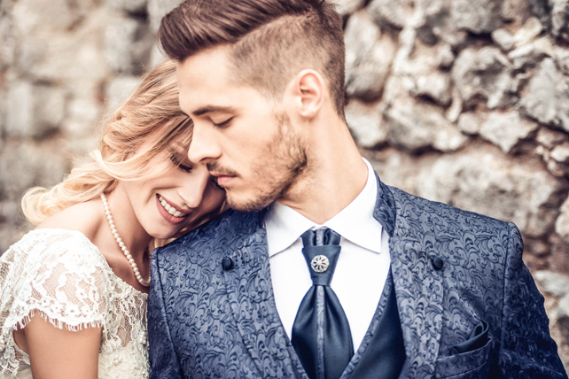 пиджак жениха с узором 