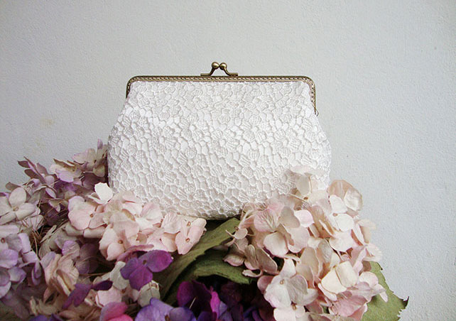 30 шикарных свадебных сумочек, кружевная сумочка