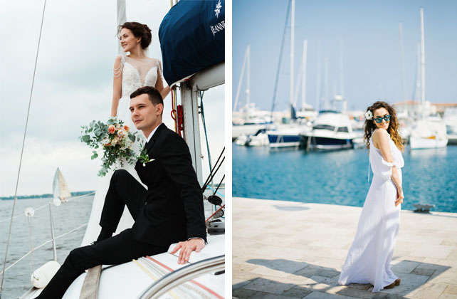 свадьба на яхте в Москве, площадка PELICAN YACHT CLUB , фотограф РОМАН ШУМИЛКИН