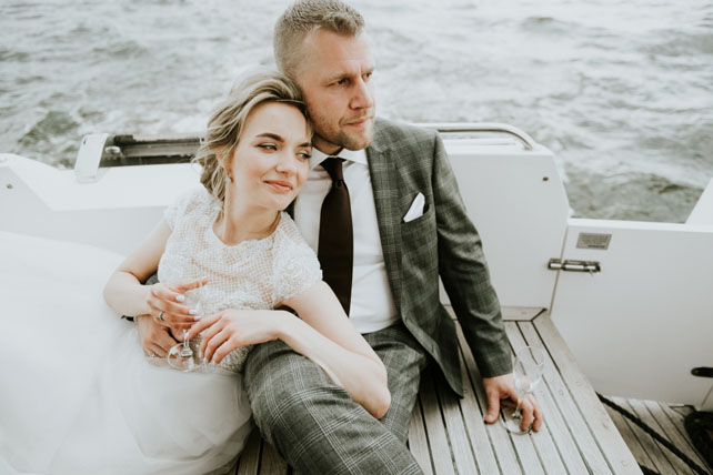 свадьба на яхте в Москве, организатор KATE & LEO