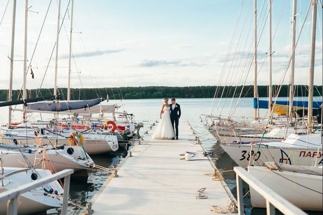  свадьба на яхте в Москве, площадка ШАТЕР БЕЛЫЙ ПАРУС