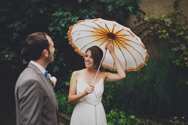 Романтика: свадьба под дождем 