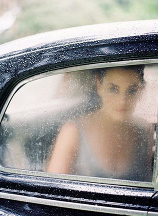 Романтика: свадьба под дождем 