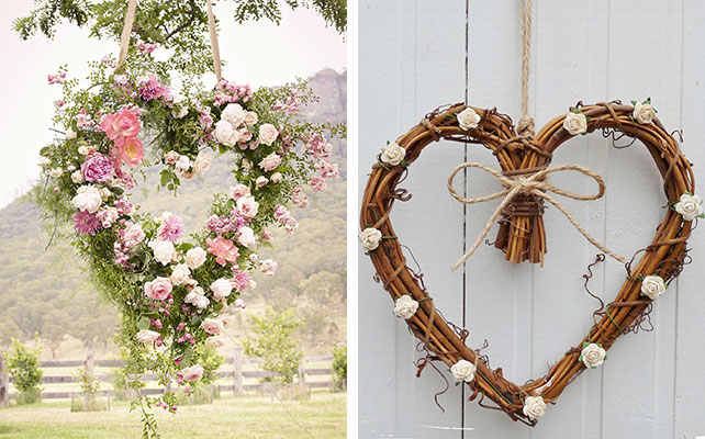 Декор свадьбы в тематике дня Святого Валентина