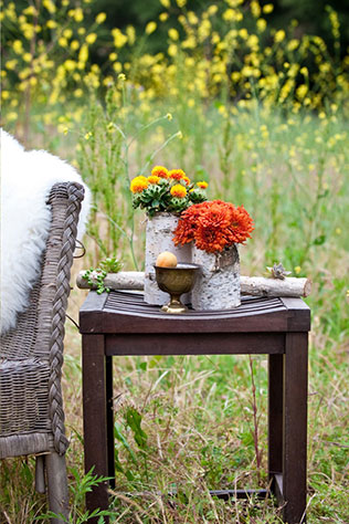 свадьба в Финляндии, декор