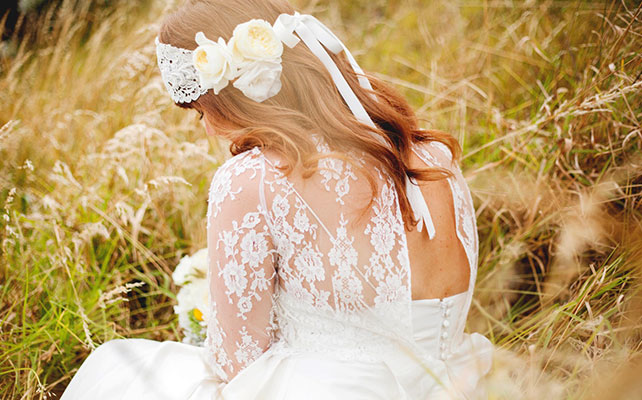 свадьба в Финляндии, образ невесты