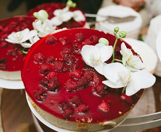 свадьба в Финляндии, угощение