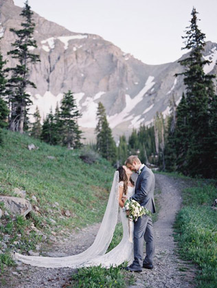 Свадьба в горах: 35 фото для вдохновения 