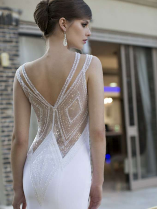 свадьба в стиле 1930-х годов, образ невесты