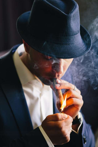 свадьба в стиле 1930-х годов, образ жениха