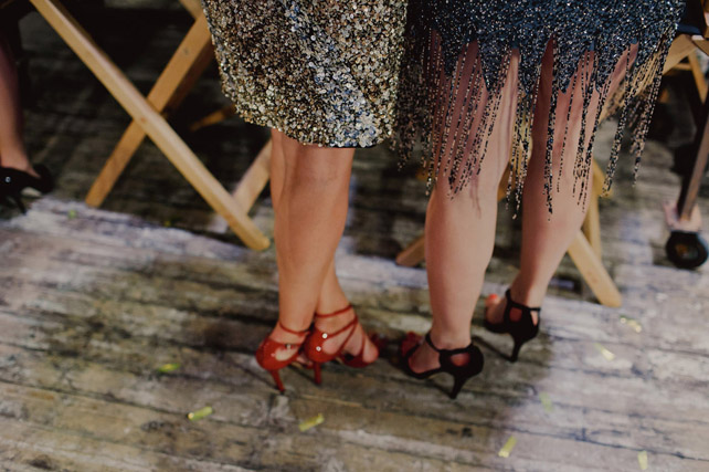 свадьба в стиле 1930-х годов, подружки невесты 