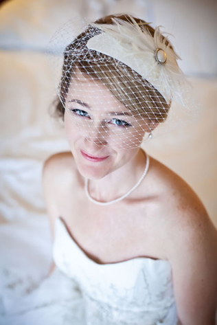 свадьба в стиле 1940-х годов, образ невесты 