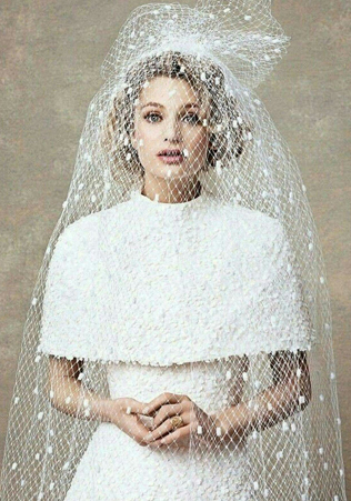 свадьба в стиле 1940-х годов, образ невесты 