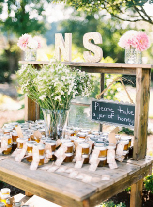 свадьба в стиле 1940-х годов, бонбоньерки для гостей