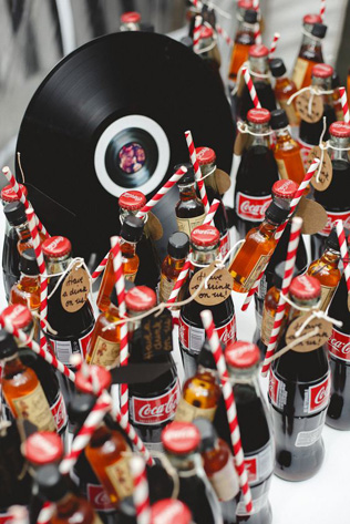 свадьба в стиле 1940-х годов, лимонадный бар 