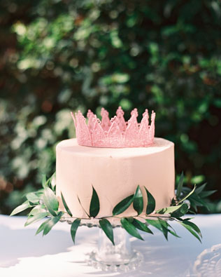 свадьба в стиле 1950-х годов, свадебный торт 