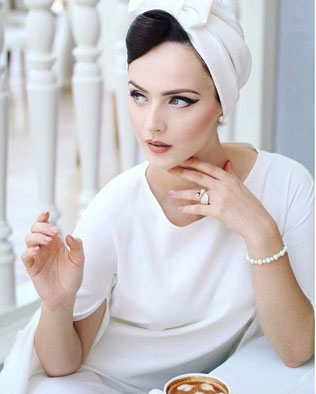 свадьба в стиле 1960-х годов, образ невесты 