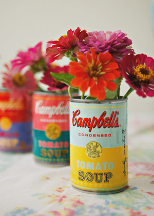 свадьба в стиле 1960-х годов, детали свадьбы 