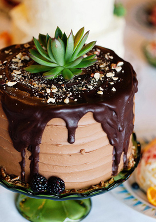 свадьба в стиле 1960-х годов, свадебный торт