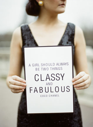 свадьба в стиле Шанель, образ невесты