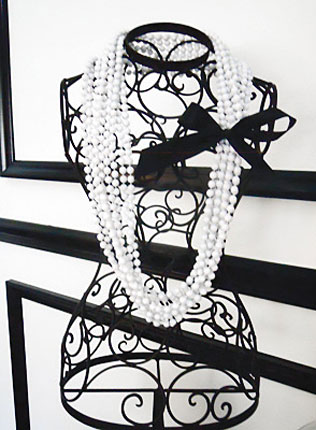 свадьба в стиле Шанель, декор свадьбы