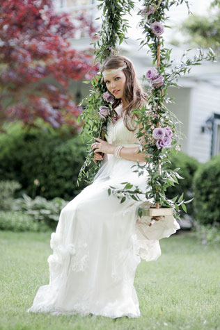 свадьба в стиле прованс, образ невесты