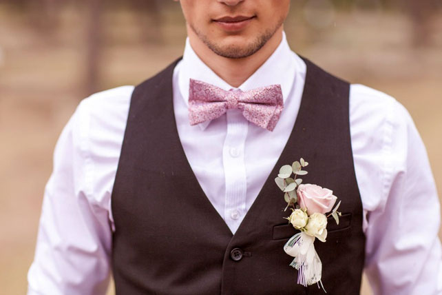 свадьба в стиле прованс, образ жениха