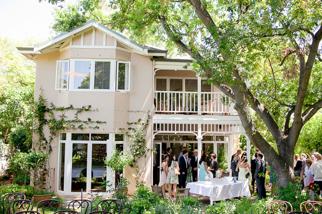 свадьба в загородном доме