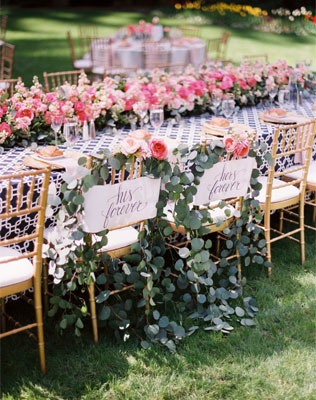 свадьба в загородном доме