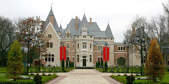 свадьба в России, замок в Барвихе, Московская область