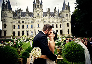 свадьба за границей, замок во Франции