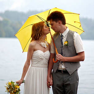 Романтическая свадьба для двоих в Словении: Андрей и Алёна