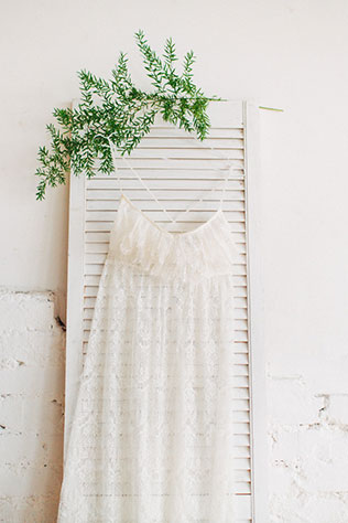 Свадебная фотосессия в стиле бохо, сорочка невесты