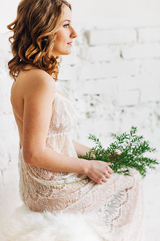 Свадебная фотосессия в стиле бохо, утро невесты