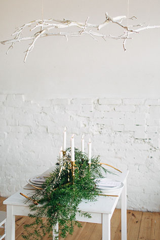 Свадебная фотосессия в стиле бохо, декор стола