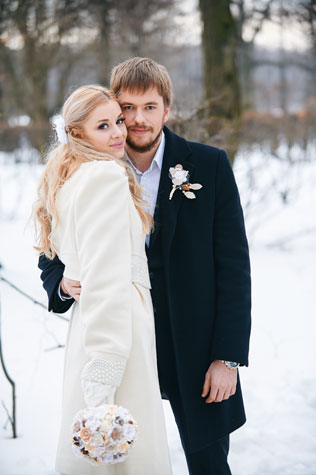 Свадебная фотосессия в стиле русского классицизма, жених и невеста