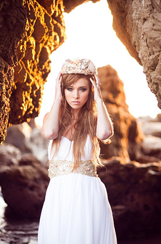 свадебная корона для невесты