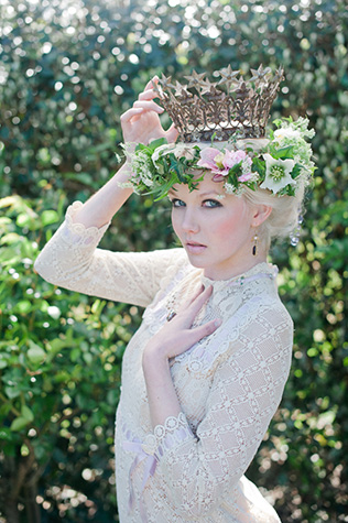 свадебная корона для невесты