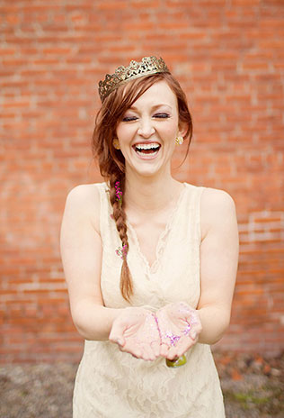 свадебная корона для невесты