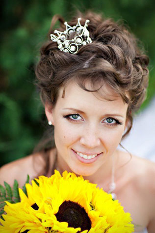 свадебная корона для невесты