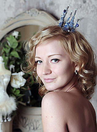 свадебная корона для невесты