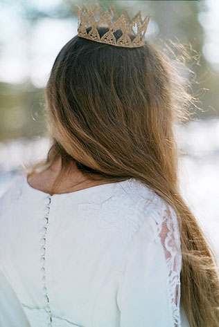 свадебная корона для невесты