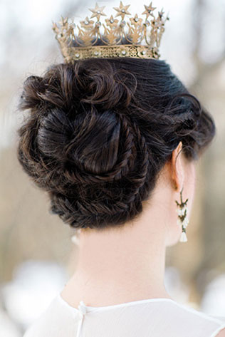 свадебная корона для невесты