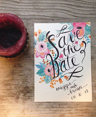 свадебная полиграфия, save the date