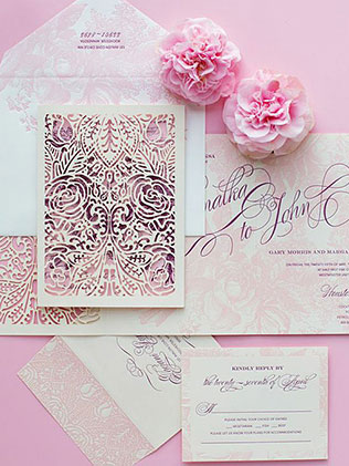 свадебная полиграфия, карточка rsvp